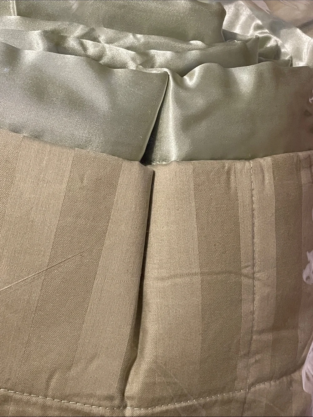 Charter Club Cotton Bed Cover. King Size. Sage Green. Great Condition